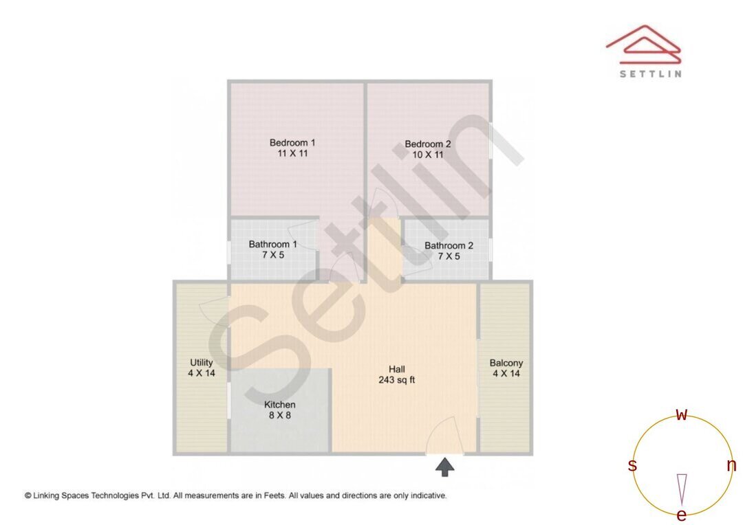 Property Bhk In Hsr Layout 2BHK Apartment For Sale In Sapthagiri