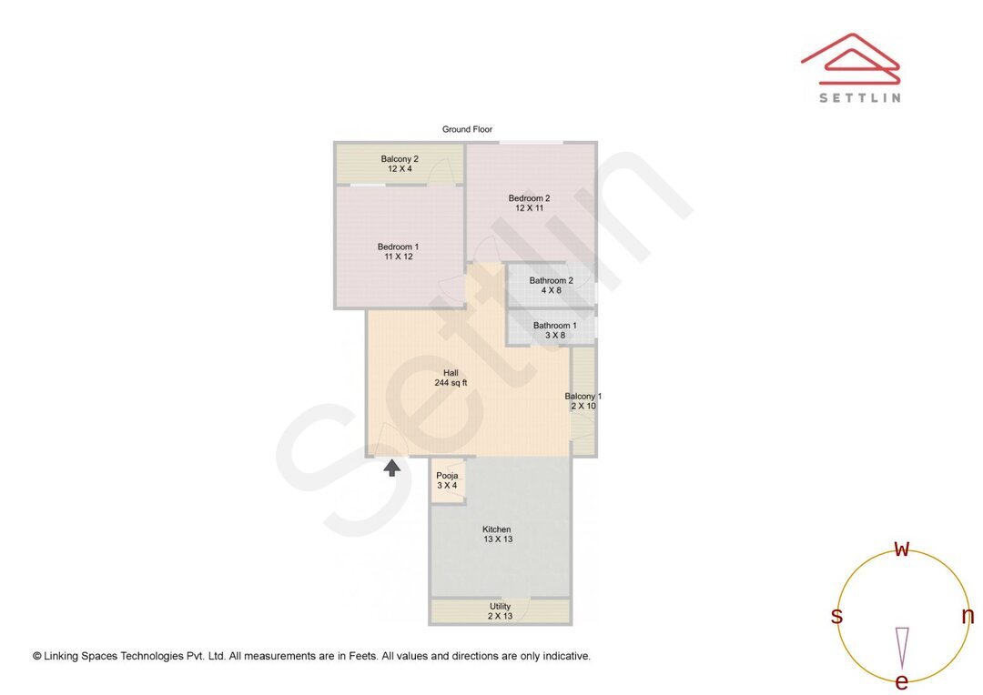 G. Floor Unit 1 Floorplan