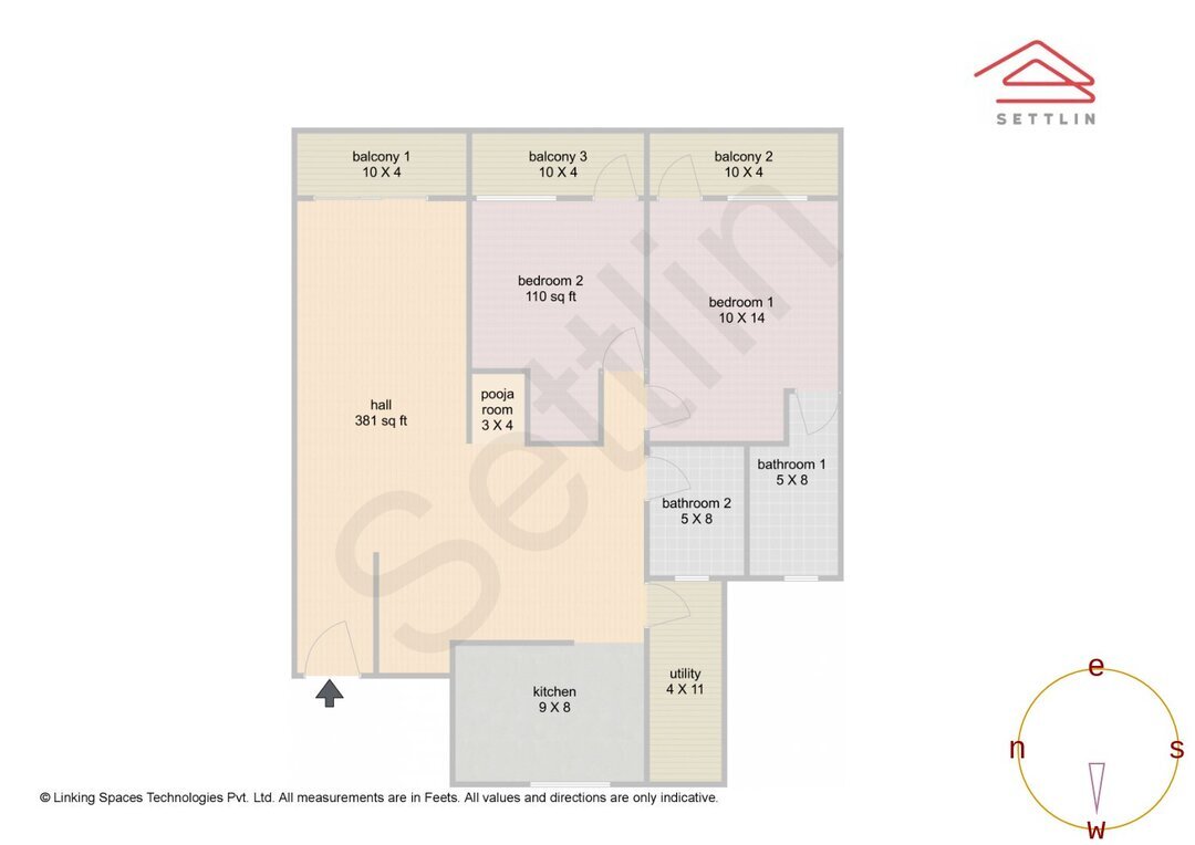 2BHK apartment for Sale in Amarjyoti Apartment Jayanagar