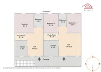 Floor 1 Unit 2 Floorplan