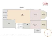 Floor 2 Unit 1 Floorplan