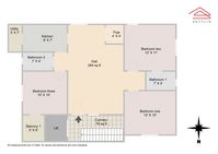 Floor 3 Unit 1 Floorplan