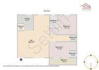 Floor 1 Unit 3 Floorplan