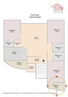 Floor 2 Unit 1 Floorplan