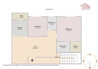 Floor 2 Unit 1 Floorplan