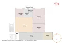Floor 2 Unit 1 Floorplan