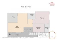 Floor 1 Unit 1 Floorplan