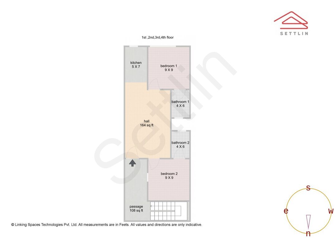 Floor 1 Unit 1 Floorplan