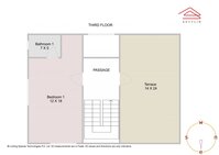 Floor 3 Unit 1 Floorplan