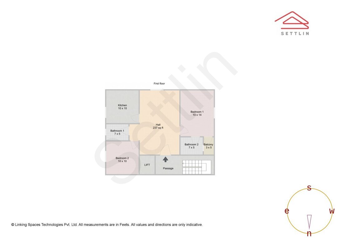 G. Floor Unit 1 Floorplan