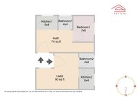 Floor 3 Unit 1 Floorplan