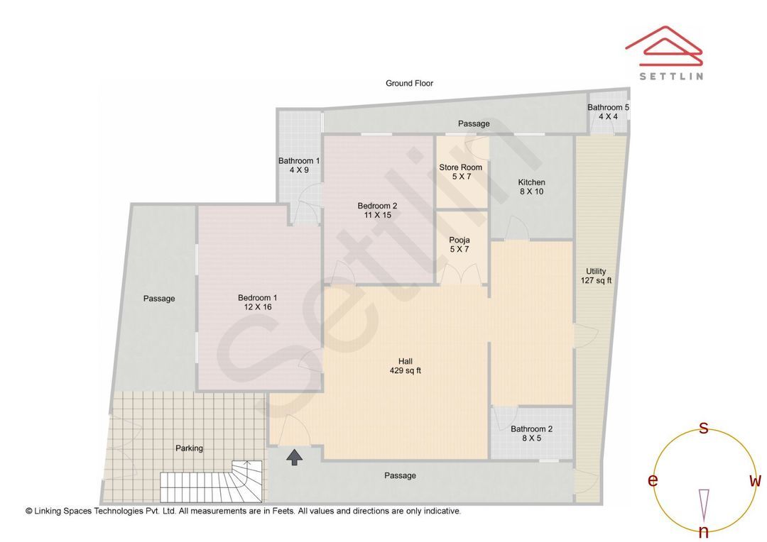 G. Floor Unit 1 Floorplan
