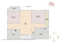Floor 2 Unit 1 Floorplan