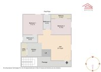 Floor 1 Unit 1 Floorplan