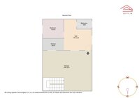 Floor 2 Unit 1 Floorplan