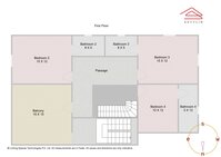 Floor 2 Unit 1 Floorplan