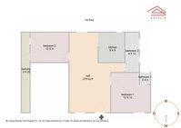 Floor 1 Unit 1 Floorplan