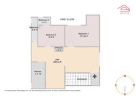 Floor 1 Unit 1 Floorplan