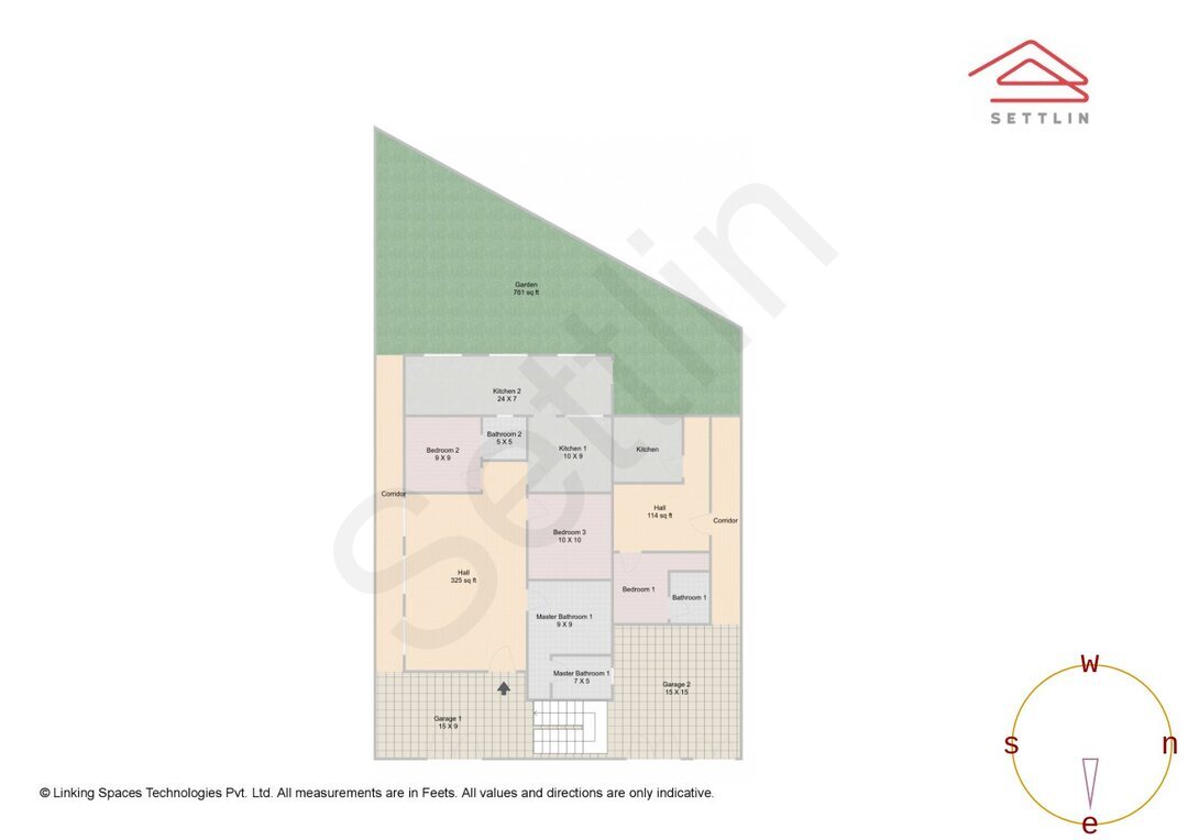 G. Floor Unit 1 Floorplan