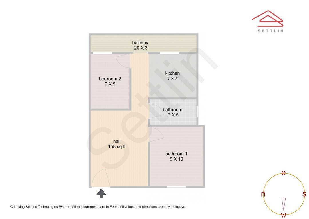 Floor 1 Unit 1 Floorplan